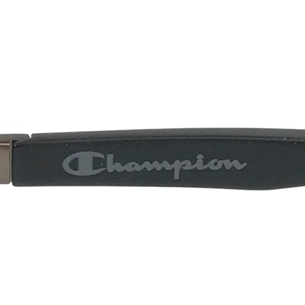 Champion Eyeglasses Frames CU4004UF C01 Matte Black Brown Asian Fit 58-19-155